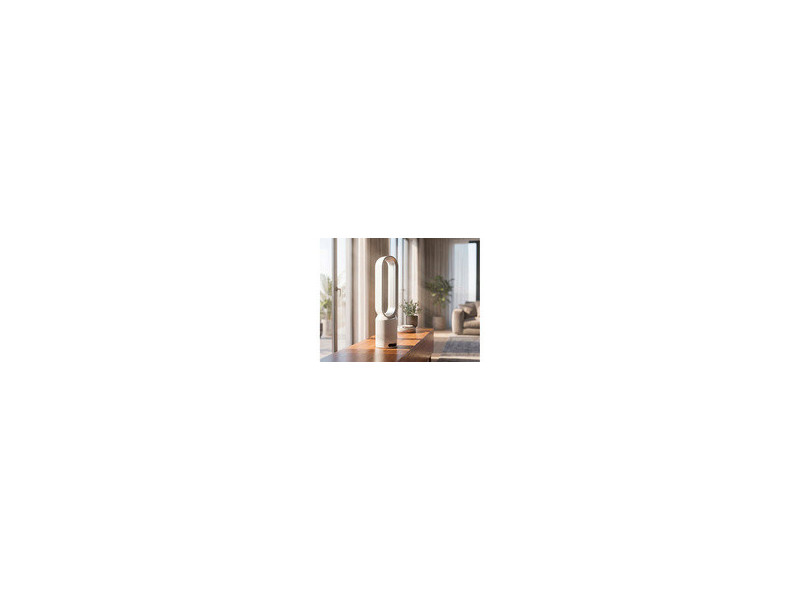 Hansa Ventilateur de table AM-016, (H)580 mm, blanc/argent