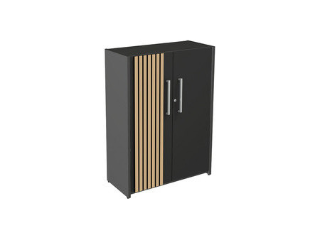 kerkmann Placard Oxford, 3 hauteurs de classeur, anthracite