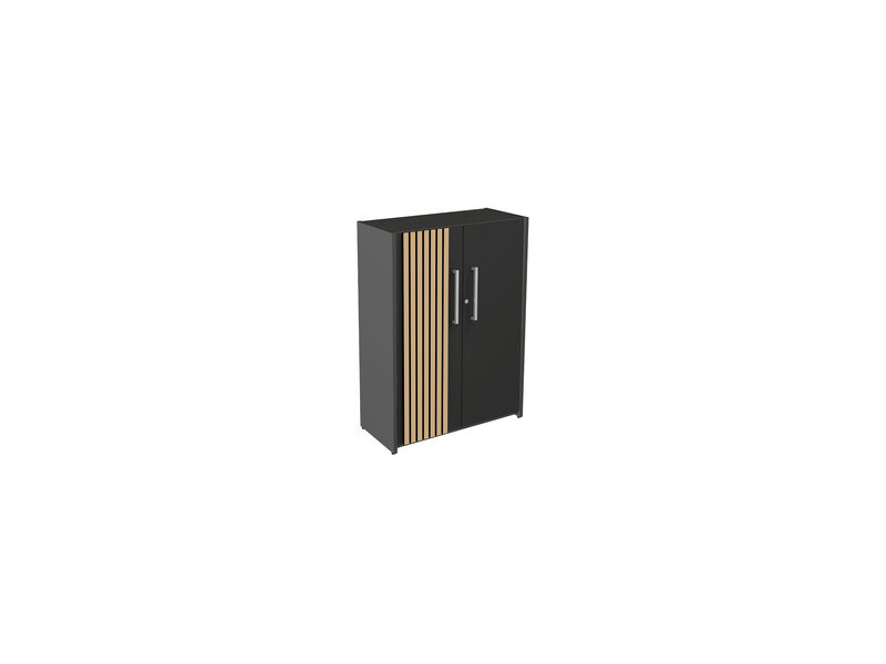 kerkmann Placard Oxford, 3 hauteurs de classeur, anthracite