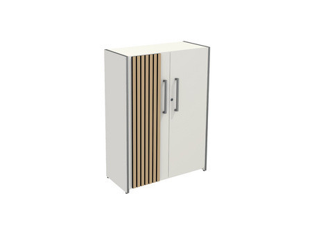 kerkmann Placard Oxford, 3 hauteurs de classeur, blanc