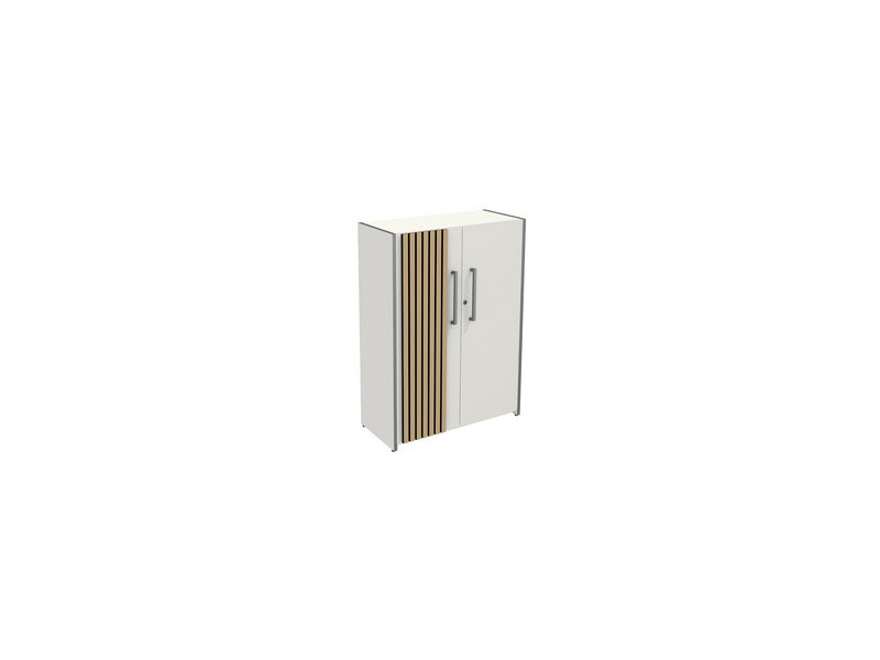 kerkmann Placard Oxford, 3 hauteurs de classeur, blanc