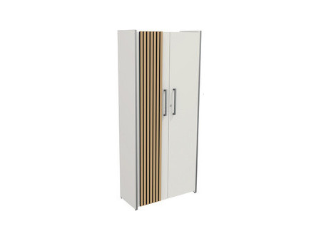 kerkmann Placard Oxford, 5 hauteurs de classeur, blanc