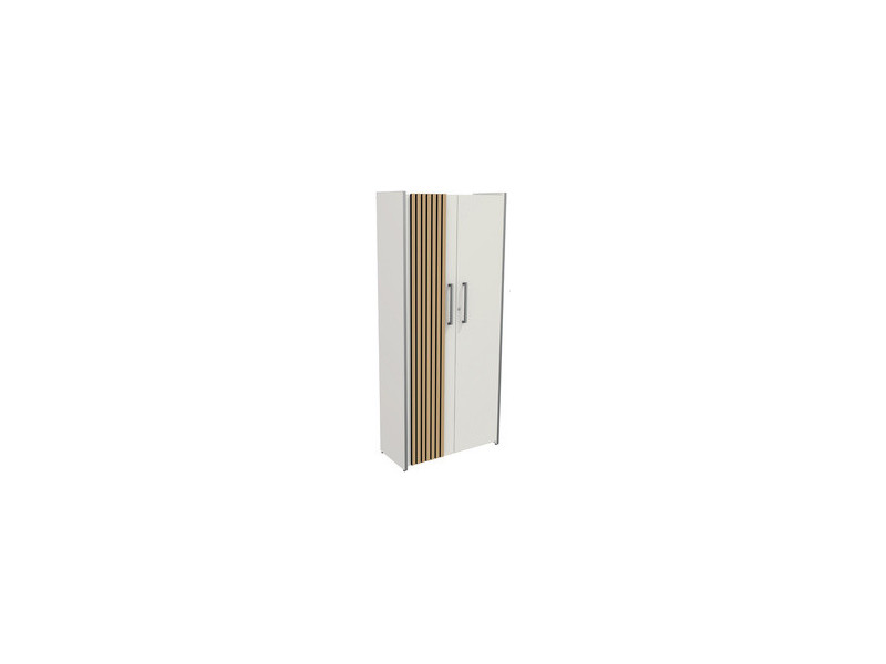kerkmann Placard Oxford, 5 hauteurs de classeur, blanc