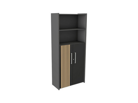 kerkmann Étagère Oxford avec portes, anthracite