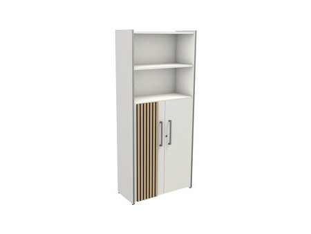 kerkmann Étagère Oxford avec portes, blanc