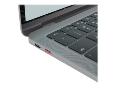 LINDY USB C Port Blocker Key Red