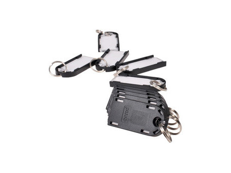 pavo Porte-clés, magnétique, noir, pack de 50