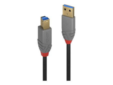 LINDY Câble USB 3.0 Type A vers B Anthra