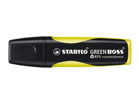 STABILO Surligneur GREEN BOSS, jaune