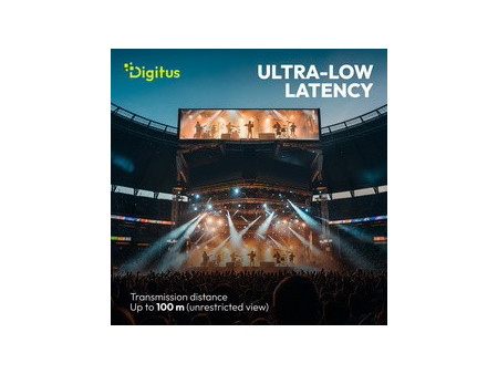 DIGITUS Kit amplificateur HDMI KVW Wireless, 100 m, 4K/60Hz
