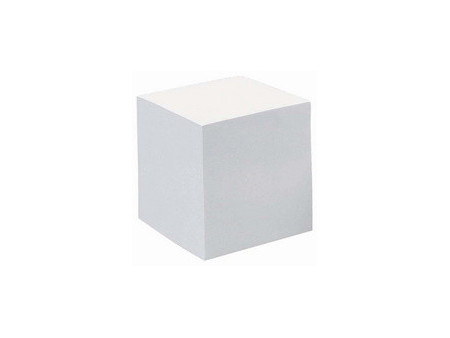 QUO VADIS Recharge bloc cube, 90 x 90 x 75 mm, blanc