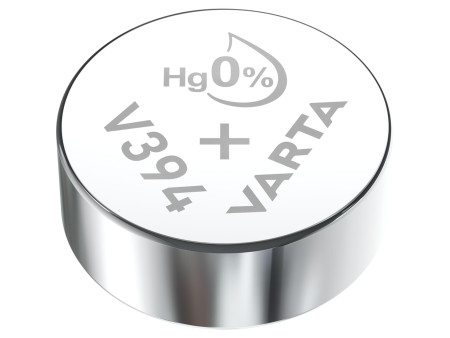 VARTA Pile oxyde argent pour montres, V394 (SR45), 1,55 V