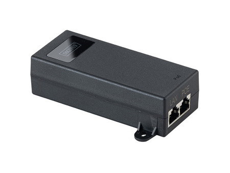 DIGITUS Injecteur Gigabit Ethernet PoE++, 803.3bt, noir