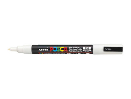 POSCA Marqueur à pigment PC-3M, ivoire