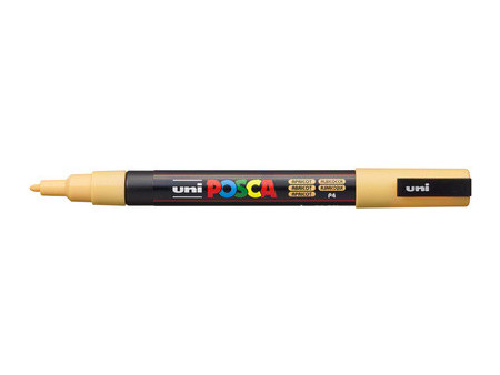 POSCA Marqueur à pigment PC-3M, ivoire