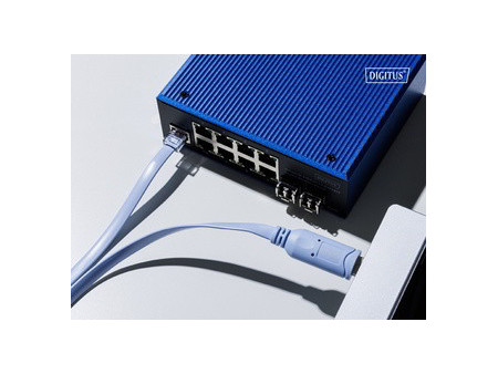 DIGITUS Câble console USB 2.0 - RJ45, 1,8 m, bleu