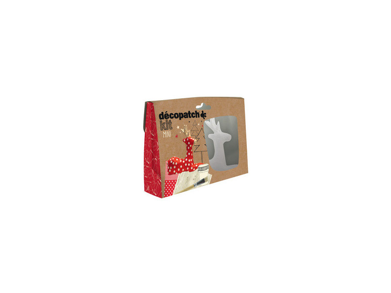 décopatch Kit papier mâché 'Renne', 5 pièces