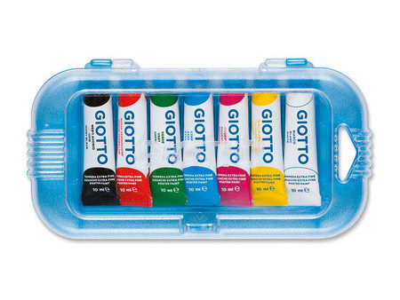 GIOTTO Gouache en tube Extra Fine, boîte de 7
