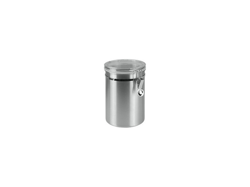 metaltex Boîte de conservation, 2,0 L, rond, inox, argent