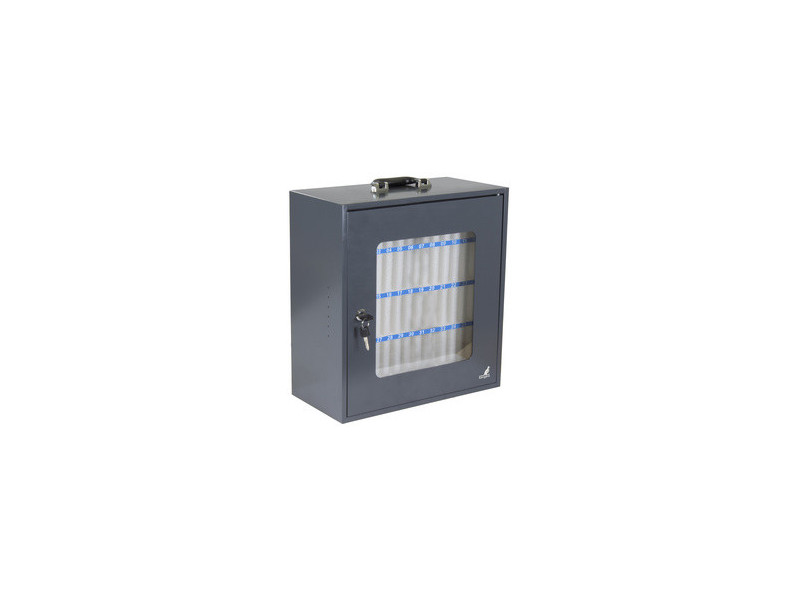 kangaro Armoire pour smartphones, 48 logements, gris foncé