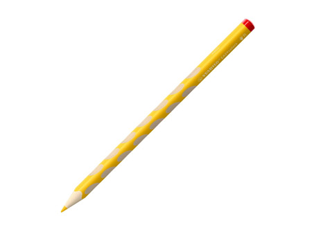 STABILO Crayon de couleur EASYcolors, pour droitiers, jaune