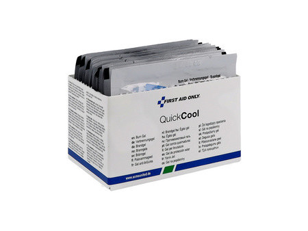 FIRST AID ONLY Gel antibrûlure QuickCool, boîte de 18