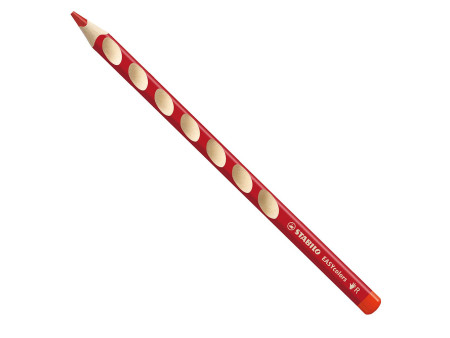STABILO Crayon de couleur EASYcolors, pour droitiers, rouge