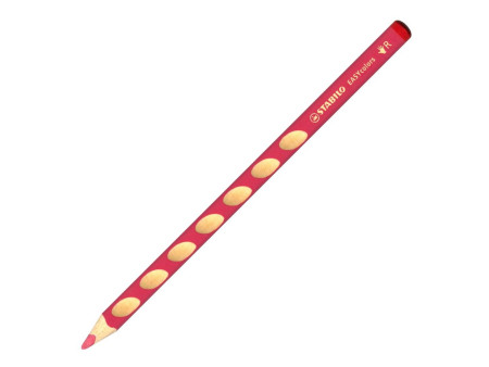 STABILO Crayon de couleur EASYcolors, pour droitiers, rose