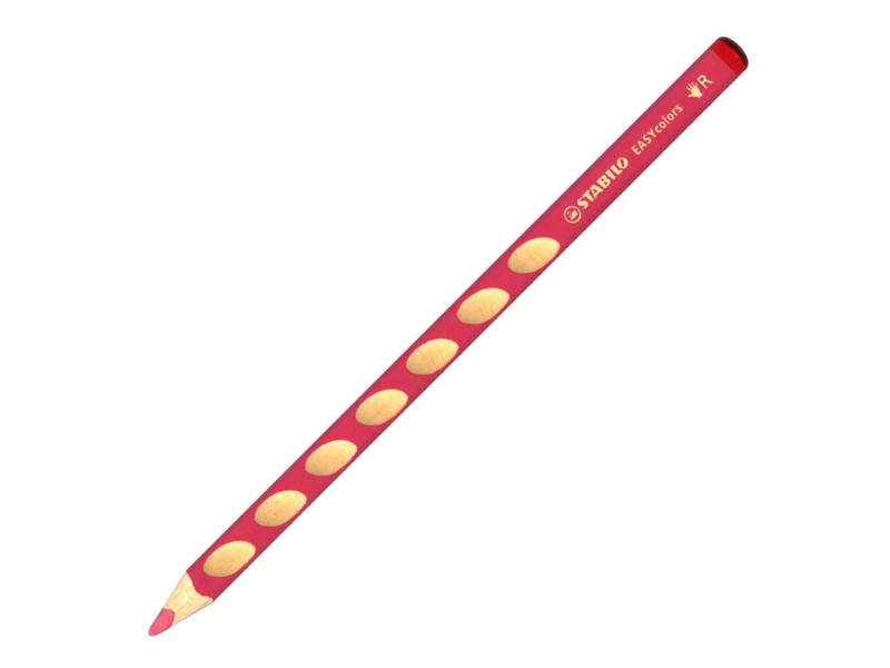 STABILO Crayon de couleur EASYcolors, pour droitiers, rose