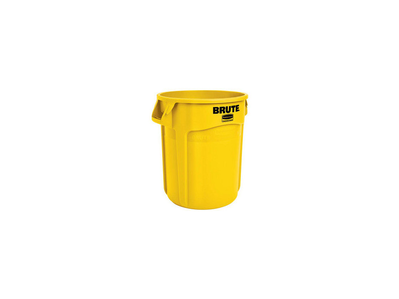 Rubbermaid Collecteur BRUTE 75,7 litres, en PP, jaune