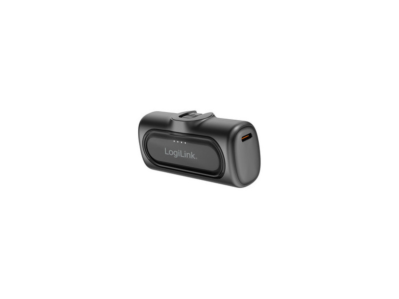 LogiLink Powerbank, 5.000 mAh, 2x USB-C, noir
