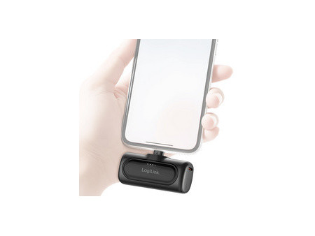 LogiLink Powerbank, 5.000 mAh, 2x USB-C, blanc