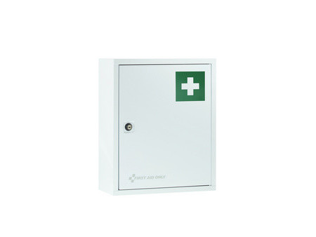 FIRST AID ONLY Armoire de premiers secours, non garni, blanc
