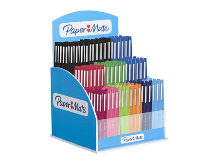 Paper:Mate Feutre Flair Original, présentoir de 168 pièces