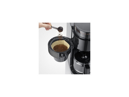 SEVERIN Cafetière électrique avec moulin KA 4830, noir
