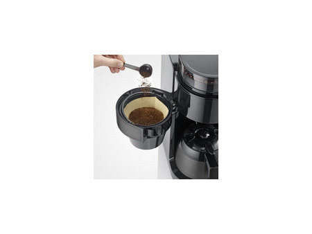 SEVERIN Cafetière électrique avec moulin KA 4831, noir