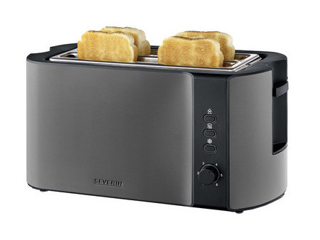 SEVERIN Grille-pain 4 tranches AT 9341, noir