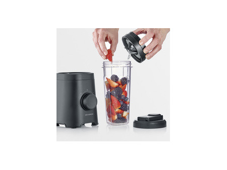 SEVERIN Smoothie Maker SM 3743, 300 W, noir mat