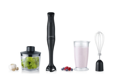 SEVERIN Kit mixeur plongeant SM 3762, noir mat