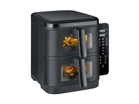 SEVERIN Friteuse double à air chaud FR 2468, 2x 5,5 litres