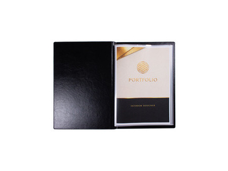 multo Protège-documents 'Hannibal', A4, 10 pochettes, cognac