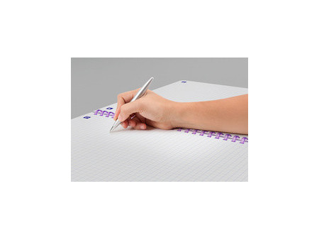 Oxford Cahier reliure souple Smart, A4, quadrillé, assorti