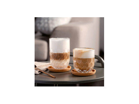 Esmeyer Leonardo Verre à latte macchiato GOCCE, 380 ml