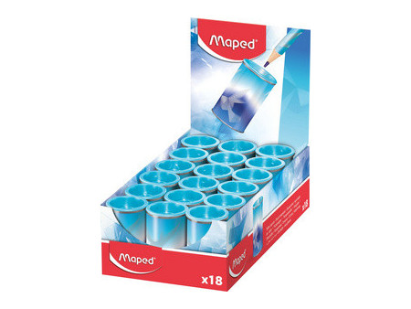 Maped Taille-crayon ARCTIC, en métal, présentoir de 18