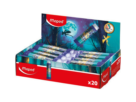 Maped Gomme en plastique DRAGON, présentoir de 20