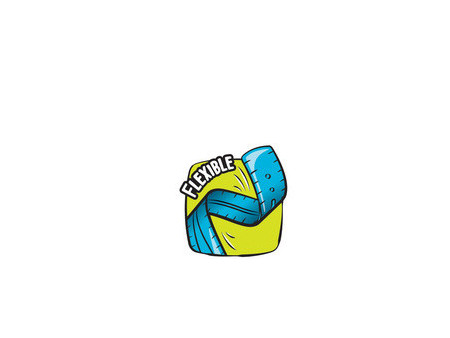 Maped Règle plate Twist'n Flex DRAGON, 300 mm, flexible