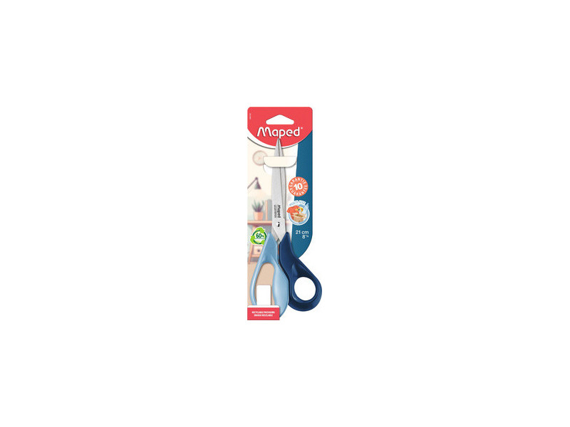 Maped Ciseaux Advanced Green, longueur: 210 mm, asymétrique