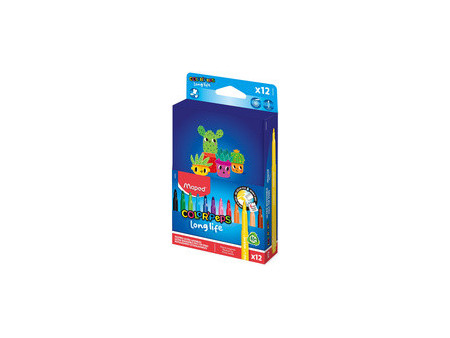 Maped Feutre COLOR'PEPS Long Life 2, étui en carton de 12