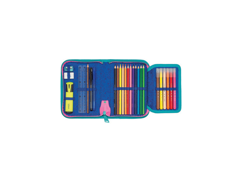 Maped Étui scolaire Tropical, polyester, turquoise / rose