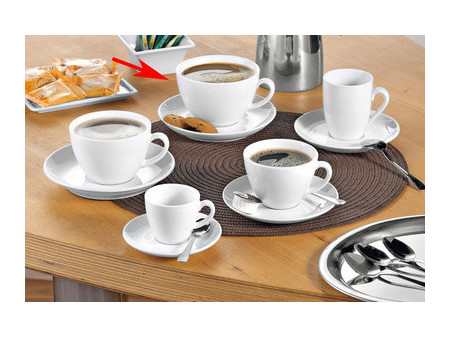 Esmeyer Tasse BISTRO, set de 6, blanc